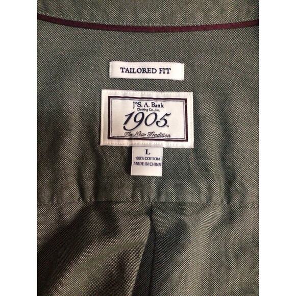 Lot Of 3 Jos A Bank Tailored Fit Shirts Mens Size Large Long Sleeve - Picture 12 of 14